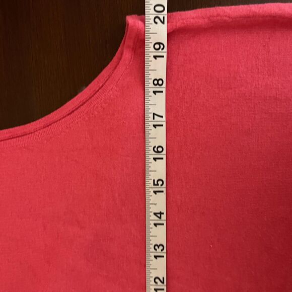 J Jill Shirt Womens Large Pink Cotton Bamboo Sleeveless Tank Top Casual - Picture 5 of 6